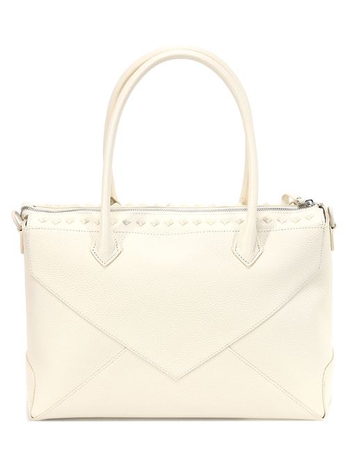 borsa a mano media frivolous La carrie | 141P-LB-281-TBL/IVORY